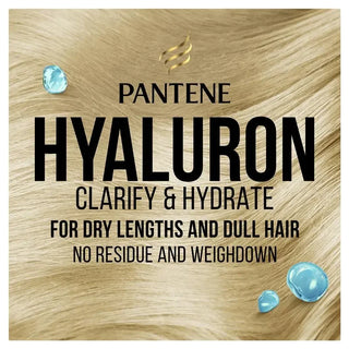 Pantene Miracles Hyaluron Clarify & Hydrate Silicone-Free Shampoo - 650ml - Shampoo