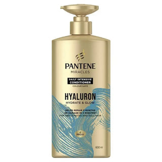 Pantene Miracles Hyaluron Hydrate & Glow Daily Intensive Conditioner - 600ml - Conditioner