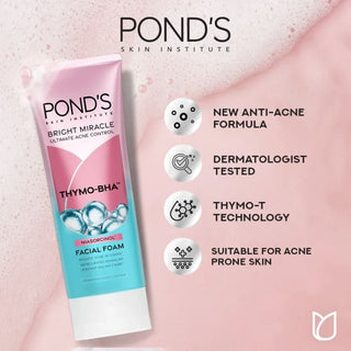 Pond’s Bright Miracle Ultimate Acne Control Facial Foam - Cleanser