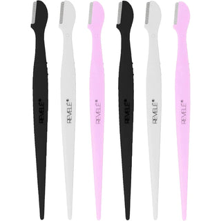 Revele Bikini and Eyebrow Razors 6 Pack - Assorted Colours - Razor