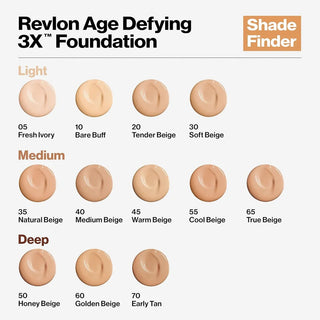 Revlon Age Defying 3X Foundation - Medium Beige 40 - Foundation