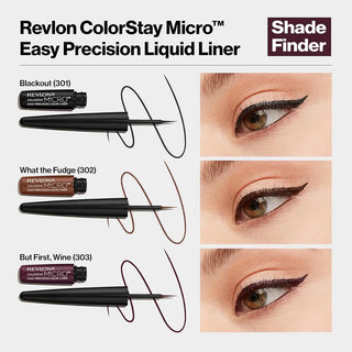 Revlon ColorStay Micro Easy Precision Liquid Liner - What The Fudge 302 - Eyeliner