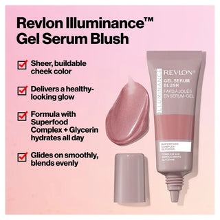Revlon Illuminance Gel Serum Blush - Brilliant Berry 140 - Blush