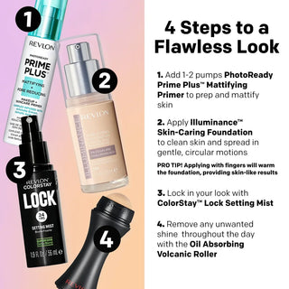 Revlon Illuminance Skin Caring Foundation - Creamy Natural 201 - Foundation