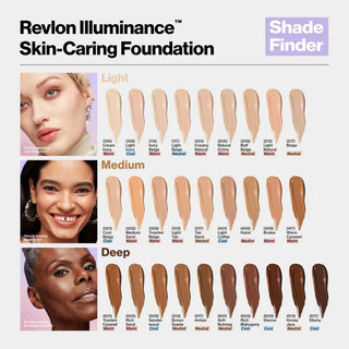 Revlon Illuminance Skin Caring Foundation - Creamy Natural 201 - Foundation