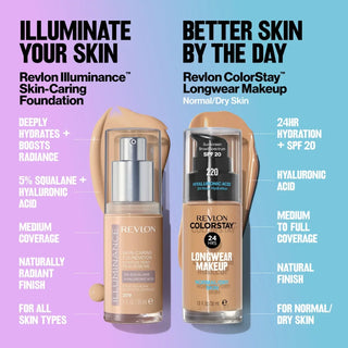 Revlon Illuminance Skin Caring Foundation - Creamy Natural 201 - Foundation