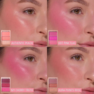 Revolution Blush Icon Palette - My Cherry Truth - Blush