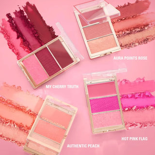 Revolution Blush Icon Palette - My Cherry Truth - Blush