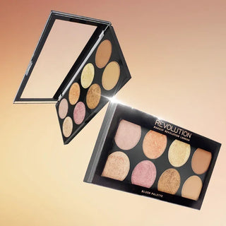 Revolution Blush Palette - Golden Sugar Rose Gold - Blush