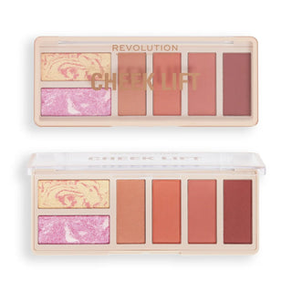 Revolution Cheek Lift Palette - Coral Dreaming - Blush
