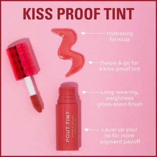 Revolution Pout Tint - Sizzlin Red - Lip Tint