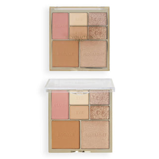 Revolution Pro Iconic Eye & Cheek Palette - Light to Medium - Palette