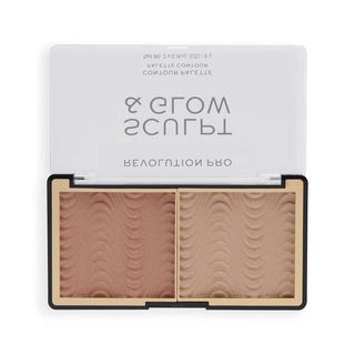 Revolution Pro Sculpt & Glow Contour Palette - Light-Medium - Palette