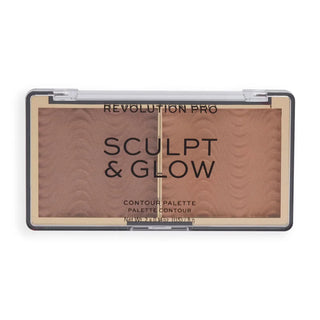Revolution Pro Sculpt & Glow Contour Palette - Medium-Deep - Palette
