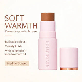Revolution Skin Silk Bronzer Stick - Medium Sunset - Bronzer