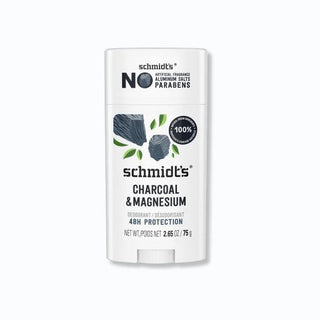 Schmidt’s Charcoal & Magnesium Deodorant Stick - 75g - Deodorant