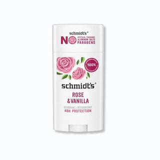 Schmidt’s Rose & Vanilla Deodorant Stick - 75g - Deodorant