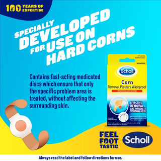 Scholl Corn Removal Plaster Waterproof - Foot Care