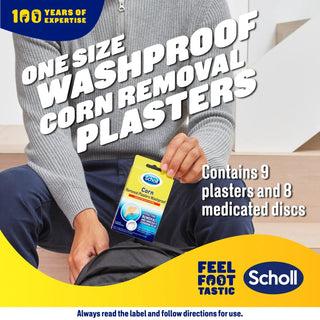 Scholl Corn Removal Plaster Waterproof - Foot Care