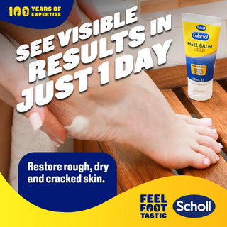 Scholl Eulactol Heel Balm Gold - 60ml - Foot Care