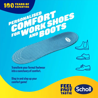 Scholl Gel Activ Insoles for Formal Shoes - Large Size 7-12 - Insoles