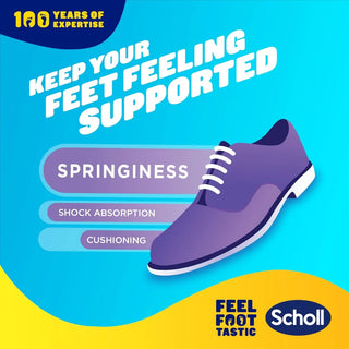 Scholl Gel Activ Insoles for Formal Shoes - Small Size 4.5-8.5 - Insoles