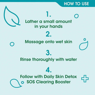 Simple Daily Skin Detox Purifying Face Wash - 150ml - Cleanser