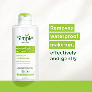 Simple Kind to Skin Eye Make-up Remover - 125ml - Makeup Remover