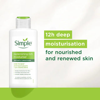 Simple Kind to Skin Replenishing Rich Moisturiser - 125ml - Face Moisturiser