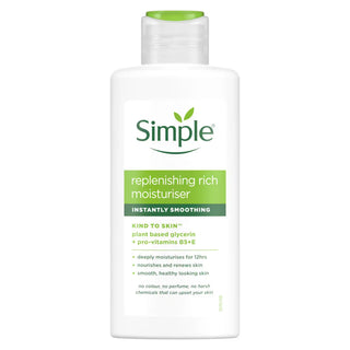 Simple Kind to Skin Replenishing Rich Moisturiser - 125ml - Face Moisturiser