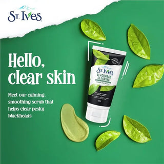 St. Ives Blackhead Clearing Green Tea Scrub - 150ml - Scrub
