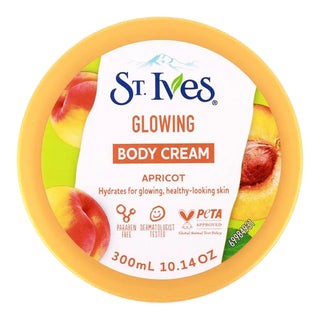 St. Ives Glowing Body Cream Apricot - 300ml - Body Moisturiser