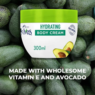 St. Ives Hydrating Body Cream Avocado & Vitamin E - 300ml - Body Moisturiser
