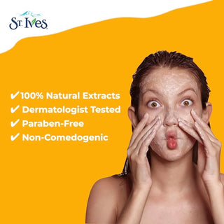 St. Ives Radiant Skin Pink Lemon & Mandarin Orange Face Scrub - 170g - Scrub