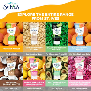 St. Ives Radiant Skin Pink Lemon & Mandarin Orange Face Scrub - 170g - Scrub