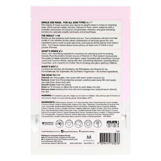 Sugar Baby Express Glow Premium Bio-Degradable Bamboo Sheet Mask - Mask