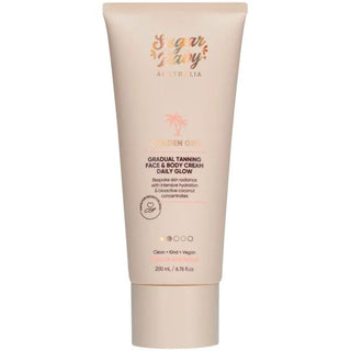 Sugar Baby Golden Girl Gradual Tanning Face & Body Cream Daily Glow - Tan