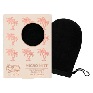 Sugar Baby Micro Mitt Faux Tan Mitt for Face & Tricky Zone - Tan Applicator