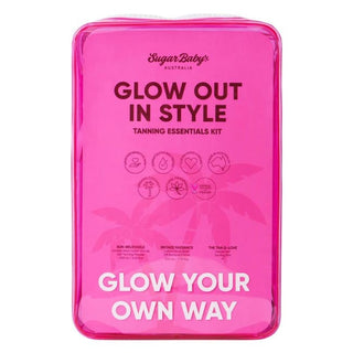 SugarBaby Glow Out In Style Tanning Essentials Kit - Tan