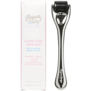 SugarBaby Glow Your Own Way Micro-Needle Facial Roller - Skin Care Roller