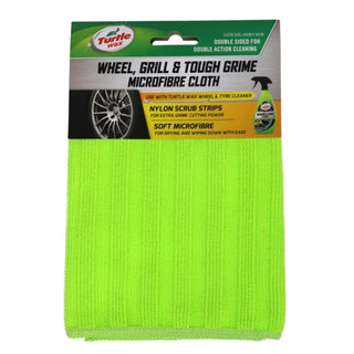 Turtle Wax Wheel Grill & Tough Grime Cloth 40cm x 40cm - Car Cleaning Cloths