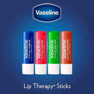 Vaseline Lip Therapy 5 Pack Assorted Lip Balm Set - Moisturiser