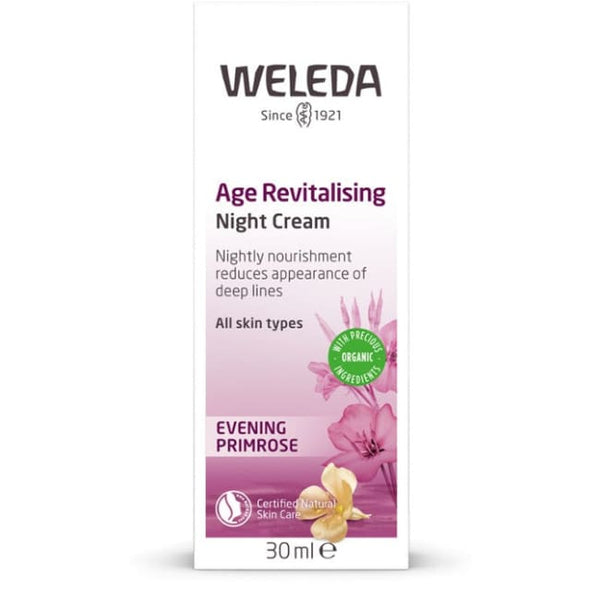 Weleda Age Revitalising Night Cream - Evening Primrose - Moisturiser