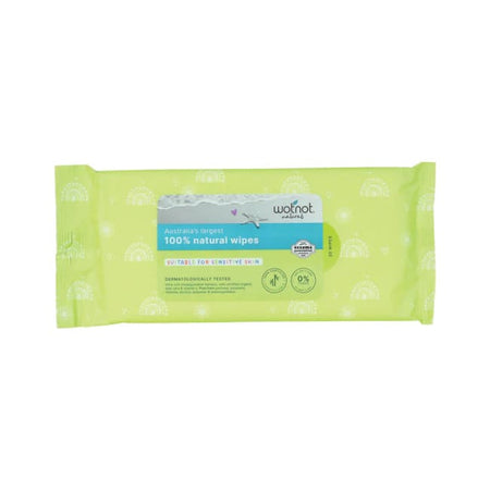 Wotnot 100% Natural Baby Wipes - 20 Pack
