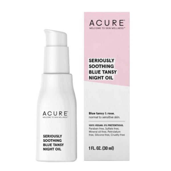 Acure Seriously Soothing Blue Tansy Night Oil - Oil