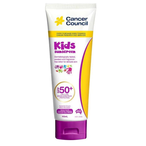Cancer Council Kids Sunscreen SPF 50+ 110ml - Sunscreen