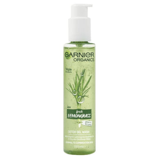 Garnier Organics Lemongrass Detox Gel Wash - Cleanser