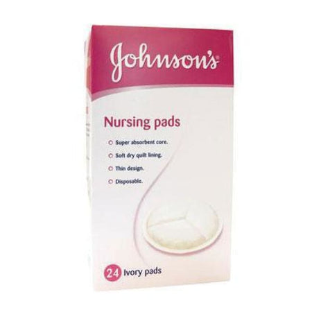Johnson's Nursing Pads Ivory - 24 Pack