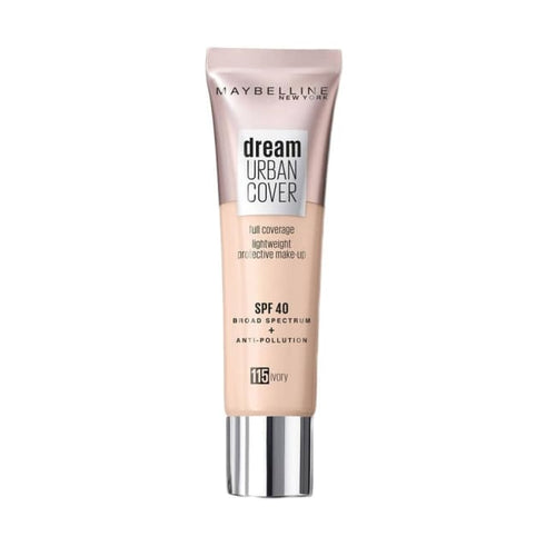 Maybelline Dream Urban Cover Full Coverage Foundation - Ivory - Foundation