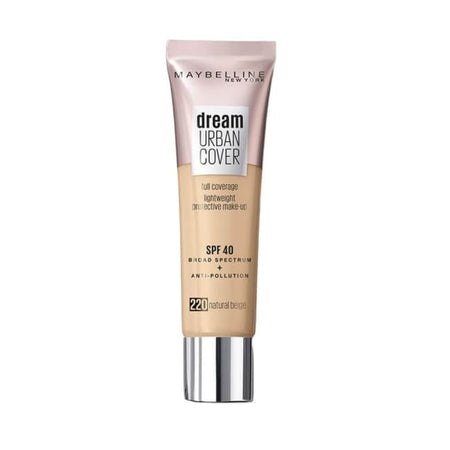 Maybelline Dream Urban Cover Full Coverage Foundation - Natural Beige 220